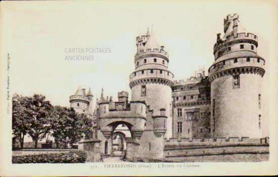 Cartes postales anciennes > CARTES POSTALES > carte postale ancienne > cartes-postales-ancienne.com Hauts de france Pierrefonds