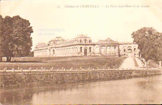 Cartes postales anciennes > CARTES POSTALES > carte postale ancienne > cartes-postales-ancienne.com Hauts de france Chantilly