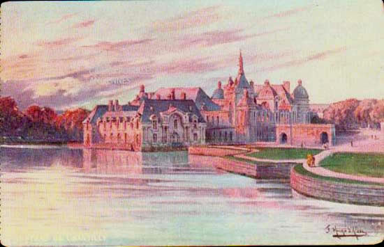 Cartes postales anciennes > CARTES POSTALES > carte postale ancienne > cartes-postales-ancienne.com Hauts de france Chantilly