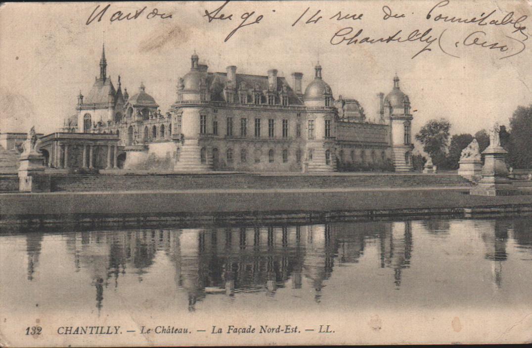 Cartes postales anciennes > CARTES POSTALES > carte postale ancienne > cartes-postales-ancienne.com Hauts de france Chantilly