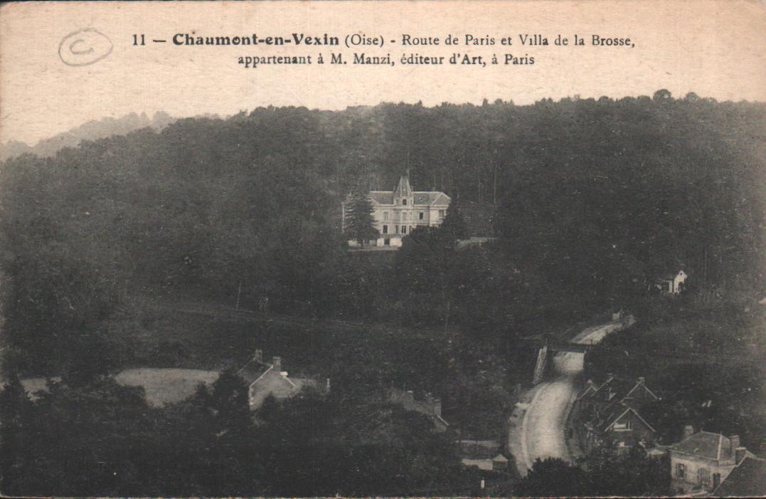 Cartes postales anciennes > CARTES POSTALES > carte postale ancienne > cartes-postales-ancienne.com Hauts de france Chaumont En Vexin