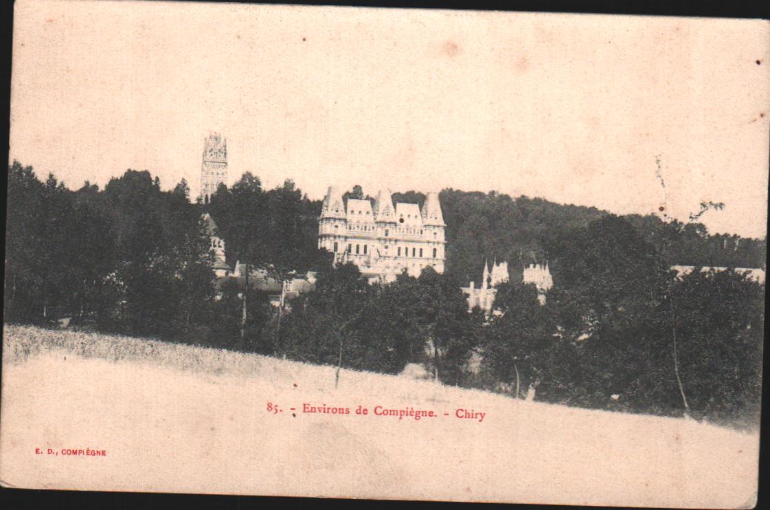 Cartes postales anciennes > CARTES POSTALES > carte postale ancienne > cartes-postales-ancienne.com Hauts de france Chiry Ourscamps