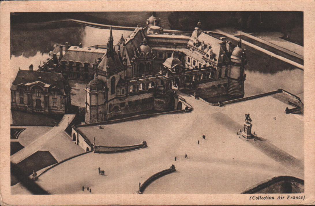 Cartes postales anciennes > CARTES POSTALES > carte postale ancienne > cartes-postales-ancienne.com Hauts de france Chantilly