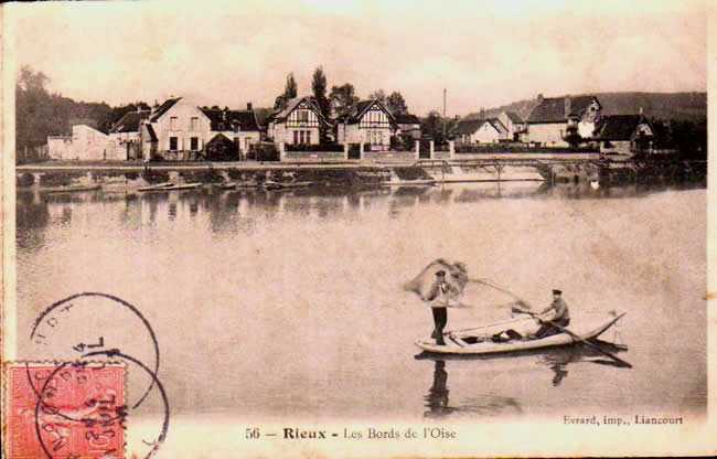 Cartes postales anciennes > CARTES POSTALES > carte postale ancienne > cartes-postales-ancienne.com Hauts de france Rieux