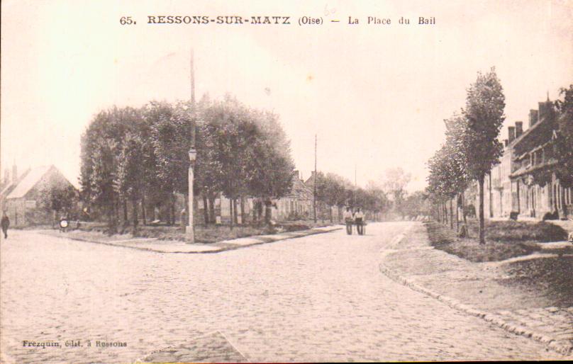 Cartes postales anciennes > CARTES POSTALES > carte postale ancienne > cartes-postales-ancienne.com Hauts de france Ressons Sur Matz