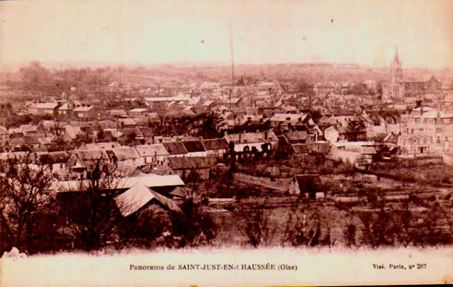 Cartes postales anciennes > CARTES POSTALES > carte postale ancienne > cartes-postales-ancienne.com Hauts de france Oise Saint Just En Chaussee