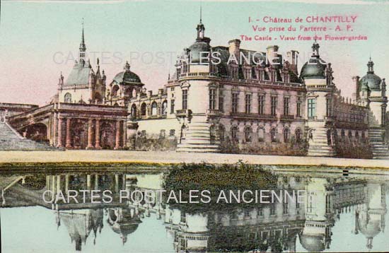 Cartes postales anciennes > CARTES POSTALES > carte postale ancienne > cartes-postales-ancienne.com Hauts de france Chantilly