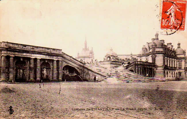 Cartes postales anciennes > CARTES POSTALES > carte postale ancienne > cartes-postales-ancienne.com Hauts de france Chantilly