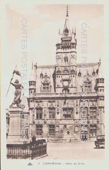 Cartes postales anciennes > CARTES POSTALES > carte postale ancienne > cartes-postales-ancienne.com Hauts de france Compiegne