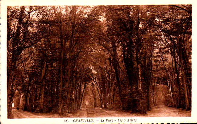 Cartes postales anciennes > CARTES POSTALES > carte postale ancienne > cartes-postales-ancienne.com Hauts de france Chantilly