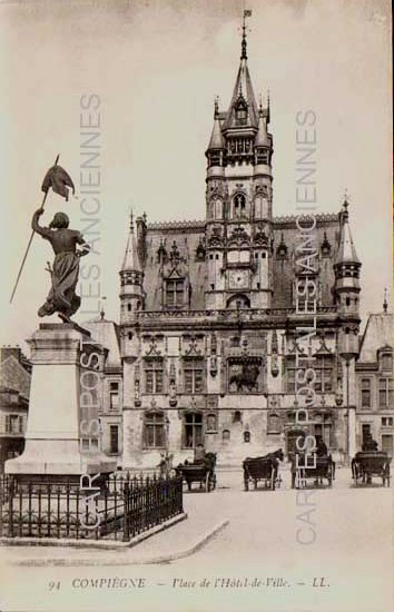 Cartes postales anciennes > CARTES POSTALES > carte postale ancienne > cartes-postales-ancienne.com Hauts de france Compiegne