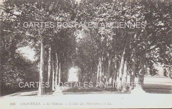 Cartes postales anciennes > CARTES POSTALES > carte postale ancienne > cartes-postales-ancienne.com Hauts de france Chantilly
