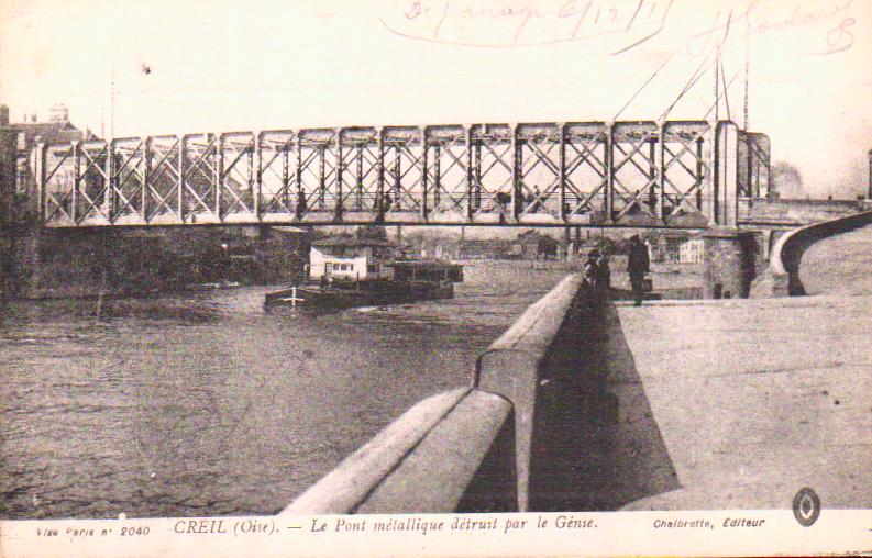 Cartes postales anciennes > CARTES POSTALES > carte postale ancienne > cartes-postales-ancienne.com Hauts de france Creil