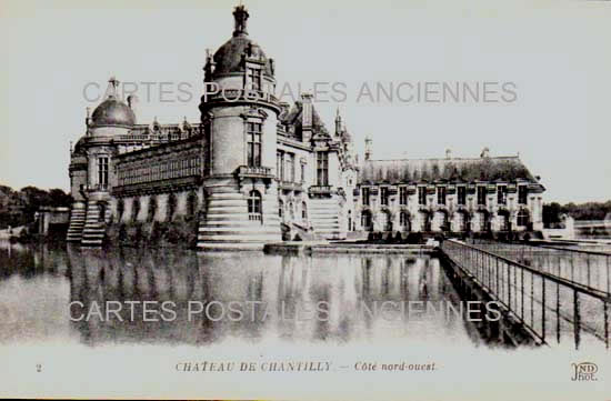 Cartes postales anciennes > CARTES POSTALES > carte postale ancienne > cartes-postales-ancienne.com Hauts de france Chantilly