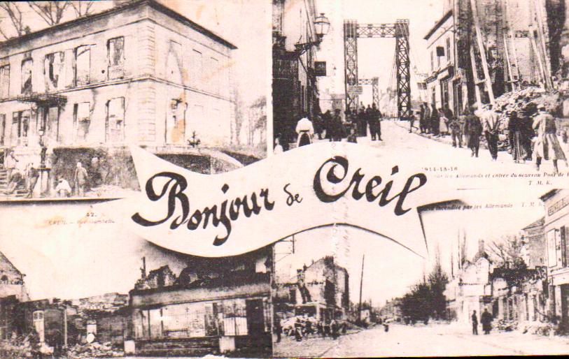 Cartes postales anciennes > CARTES POSTALES > carte postale ancienne > cartes-postales-ancienne.com Hauts de france Creil