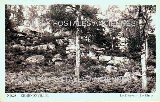 Cartes postales anciennes > CARTES POSTALES > carte postale ancienne > cartes-postales-ancienne.com Hauts de france Oise Ermenonville