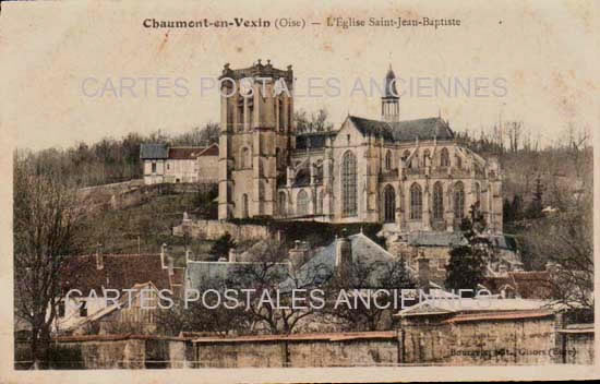 Cartes postales anciennes > CARTES POSTALES > carte postale ancienne > cartes-postales-ancienne.com Hauts de france Oise Chaumont En Vexin