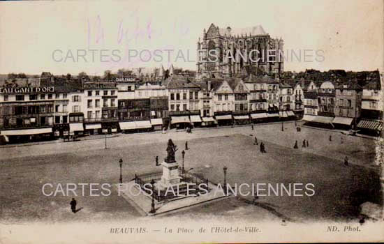 Cartes postales anciennes > CARTES POSTALES > carte postale ancienne > cartes-postales-ancienne.com Oise  Beauvais