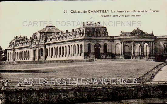 Cartes postales anciennes > CARTES POSTALES > carte postale ancienne > cartes-postales-ancienne.com Oise  Chantilly