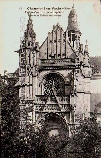 Cartes postales anciennes > CARTES POSTALES > carte postale ancienne > cartes-postales-ancienne.com Oise  Chaumont En Vexin