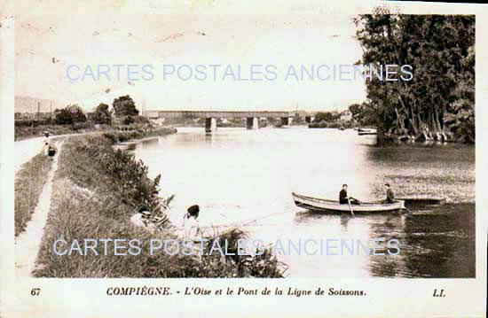 Cartes postales anciennes > CARTES POSTALES > carte postale ancienne > cartes-postales-ancienne.com Oise  Compiegne