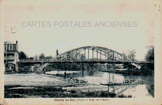 Cartes postales anciennes > CARTES POSTALES > carte postale ancienne > cartes-postales-ancienne.com Hauts de france Oise Choisy Au Bac