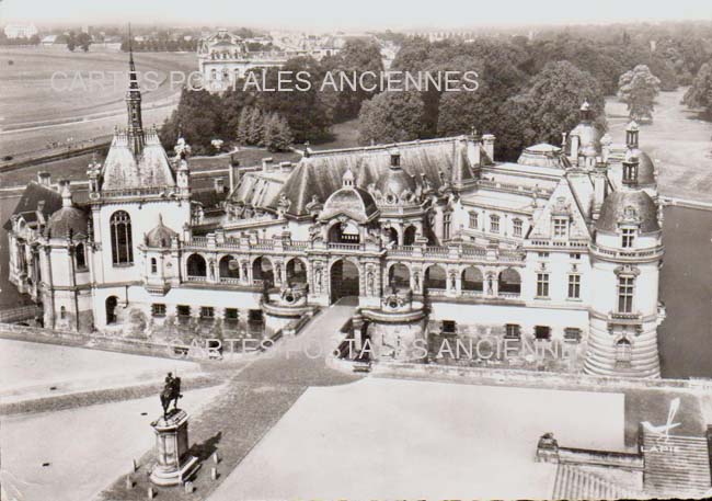 Cartes postales anciennes > CARTES POSTALES > carte postale ancienne > cartes-postales-ancienne.com Oise  Chantilly
