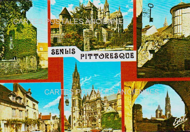 Cartes postales anciennes > CARTES POSTALES > carte postale ancienne > cartes-postales-ancienne.com Oise  Senlis