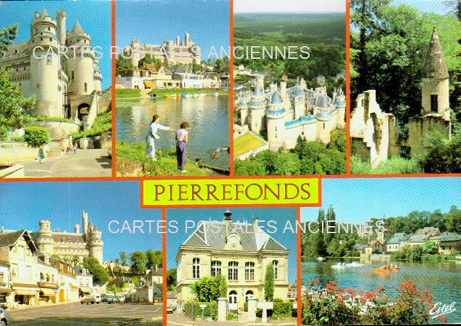 Cartes postales anciennes > CARTES POSTALES > carte postale ancienne > cartes-postales-ancienne.com Oise  Pierrefonds