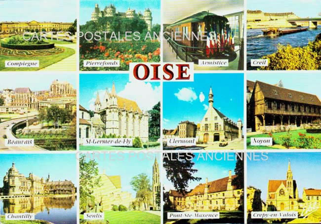 Cartes postales anciennes > CARTES POSTALES > carte postale ancienne > cartes-postales-ancienne.com Oise  Pierrefonds