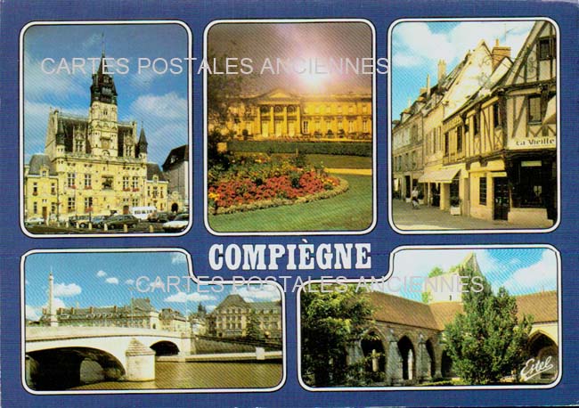 Cartes postales anciennes > CARTES POSTALES > carte postale ancienne > cartes-postales-ancienne.com Hauts de france Oise Compiegne