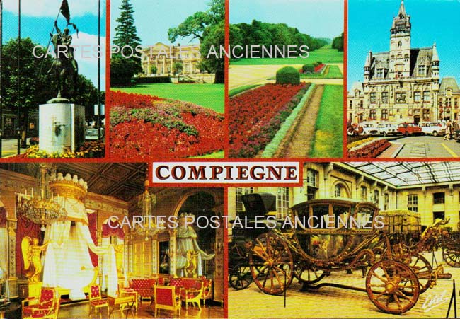 Cartes postales anciennes > CARTES POSTALES > carte postale ancienne > cartes-postales-ancienne.com Oise  Compiegne