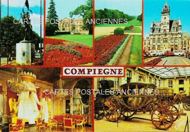 Cartes postales anciennes > CARTES POSTALES > carte postale ancienne > cartes-postales-ancienne.com Hauts de france Oise Compiegne