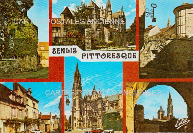 Cartes postales anciennes > CARTES POSTALES > carte postale ancienne > cartes-postales-ancienne.com Hauts de france Oise Senlis