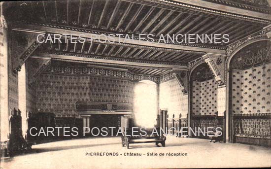 Cartes postales anciennes > CARTES POSTALES > carte postale ancienne > cartes-postales-ancienne.com Oise  Pierrefonds
