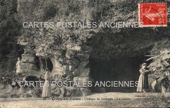 Cartes postales anciennes > CARTES POSTALES > carte postale ancienne > cartes-postales-ancienne.com Hauts de france Oise Crepy En Valois