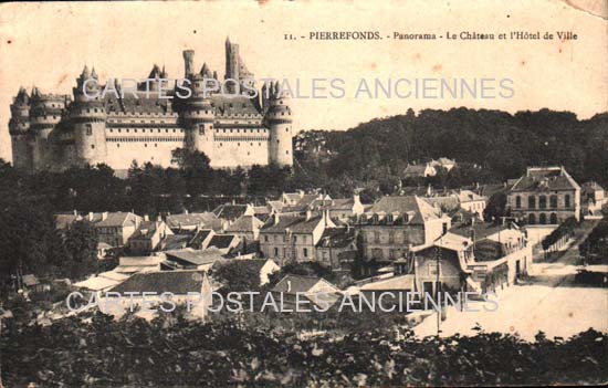 Cartes postales anciennes > CARTES POSTALES > carte postale ancienne > cartes-postales-ancienne.com Oise  Pierrefonds