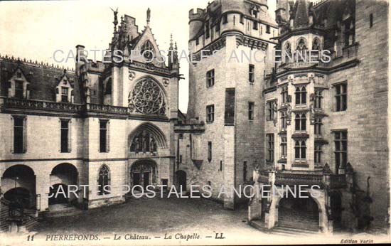 Cartes postales anciennes > CARTES POSTALES > carte postale ancienne > cartes-postales-ancienne.com Oise  Pierrefonds
