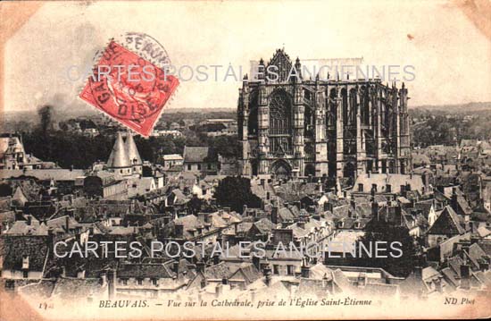 Cartes postales anciennes > CARTES POSTALES > carte postale ancienne > cartes-postales-ancienne.com Oise  Beauvais