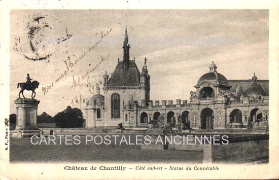 Cartes postales anciennes > CARTES POSTALES > carte postale ancienne > cartes-postales-ancienne.com Oise  Chantilly