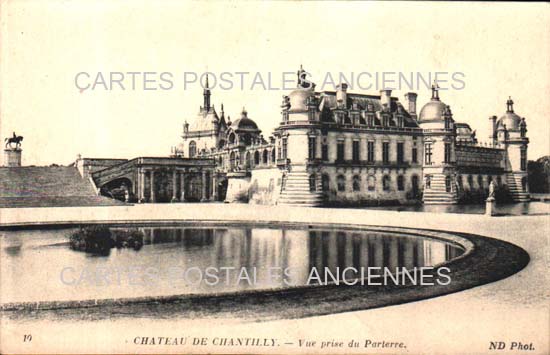 Cartes postales anciennes > CARTES POSTALES > carte postale ancienne > cartes-postales-ancienne.com Oise  Chantilly