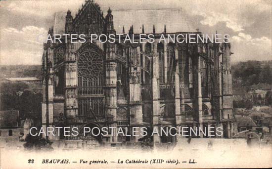 Cartes postales anciennes > CARTES POSTALES > carte postale ancienne > cartes-postales-ancienne.com Oise  Beauvais