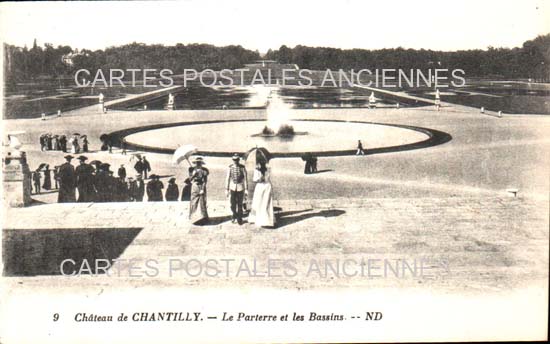 Cartes postales anciennes > CARTES POSTALES > carte postale ancienne > cartes-postales-ancienne.com Oise  Chantilly