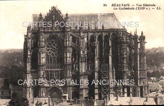 Cartes postales anciennes > CARTES POSTALES > carte postale ancienne > cartes-postales-ancienne.com Oise  Beauvais