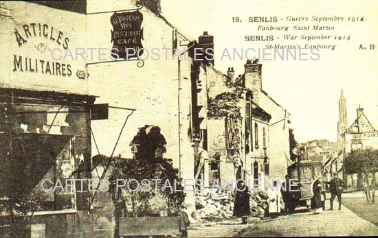 Cartes postales anciennes > CARTES POSTALES > carte postale ancienne > cartes-postales-ancienne.com Oise  Senlis