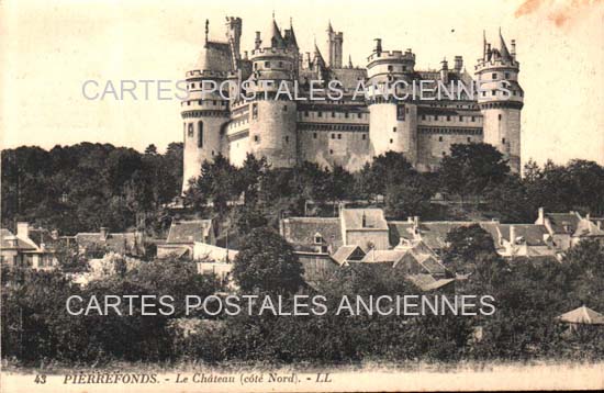 Cartes postales anciennes > CARTES POSTALES > carte postale ancienne > cartes-postales-ancienne.com Oise  Pierrefonds