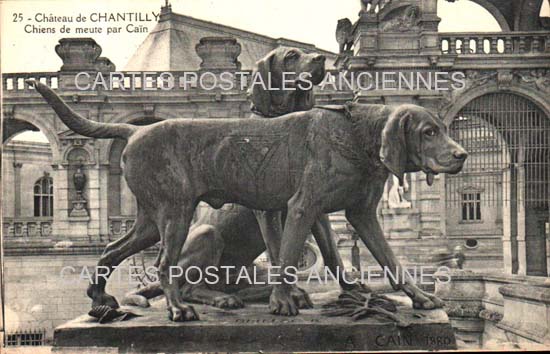 Cartes postales anciennes > CARTES POSTALES > carte postale ancienne > cartes-postales-ancienne.com Oise  Chantilly