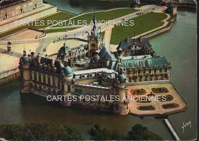 Cartes postales anciennes > CARTES POSTALES > carte postale ancienne > cartes-postales-ancienne.com Oise  Chantilly