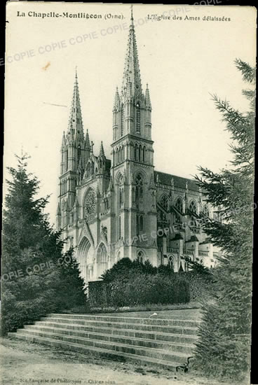 Cartes postales anciennes > CARTES POSTALES > carte postale ancienne > cartes-postales-ancienne.com Normandie Orne La Chapelle Montligeon