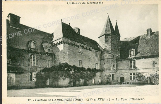 Cartes postales anciennes > CARTES POSTALES > carte postale ancienne > cartes-postales-ancienne.com Normandie Orne Carrouges